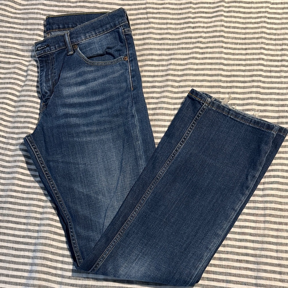 Levi's Men's Straight Jeans - Dark Blue